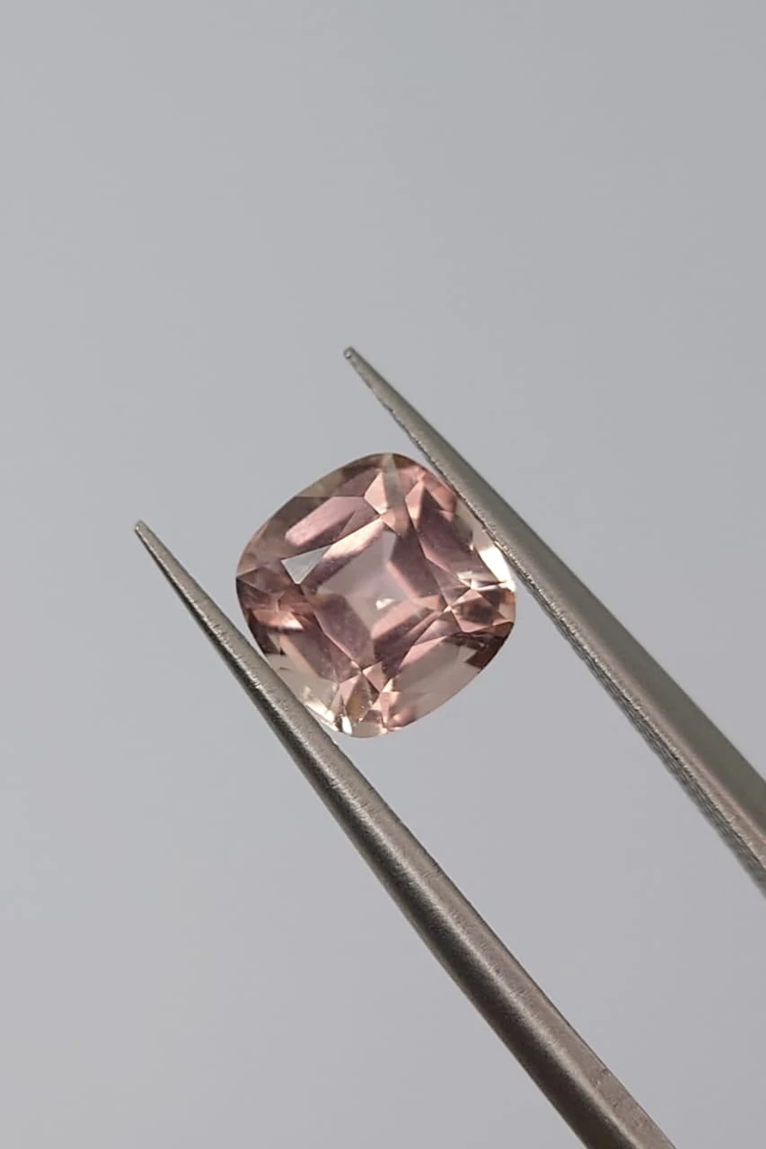 1.4ct Natural Tourmaline Cushion Cut From Afghanistan — view 5
